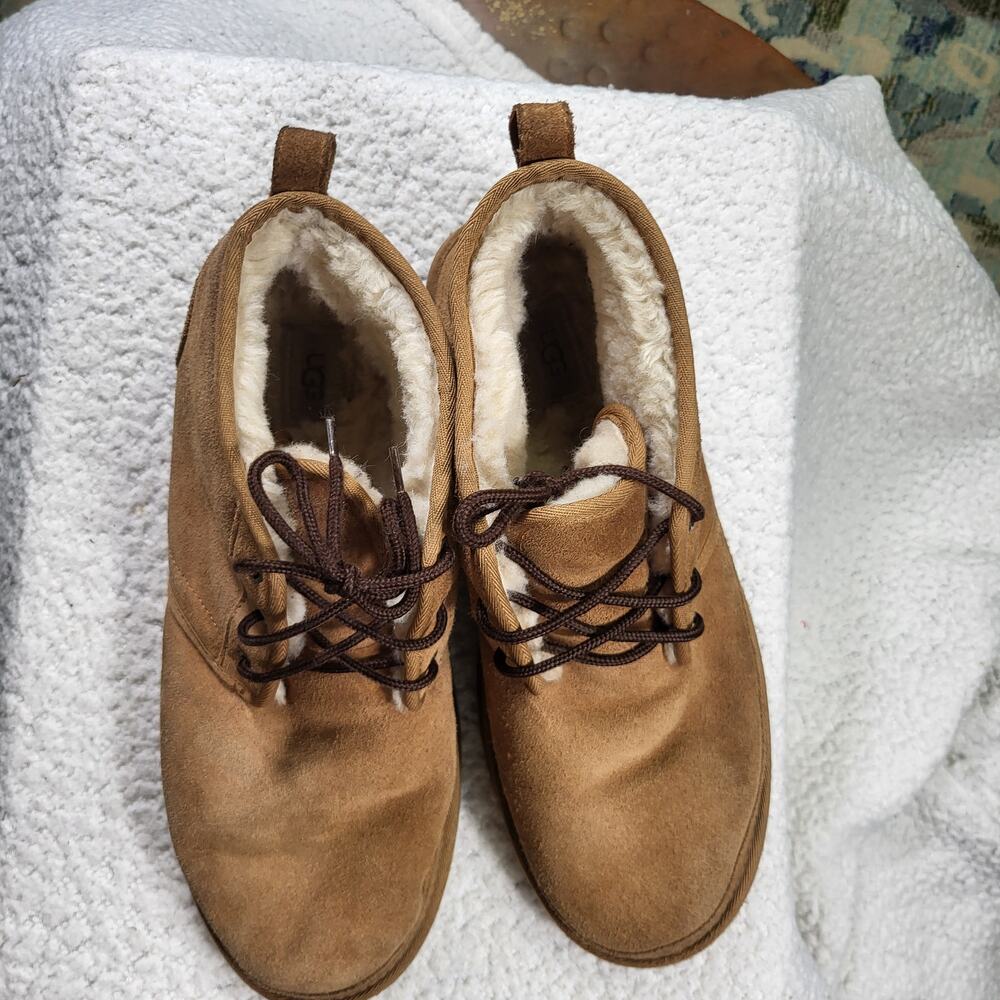 UGG Neumel chestnut chukka boot suede Men's size 14